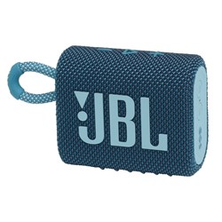 JBL - Go 3 Waterproof Bluetooth Speaker - Blue
