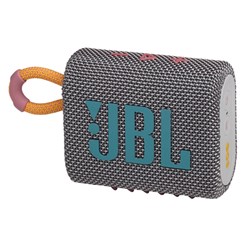 JBL  - Go 3 Waterproof Bluetooth Speaker - Grey