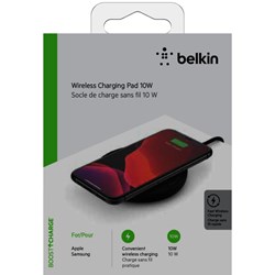 Belkin - Wireless Charging Pad 10w - Black