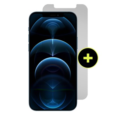 Gadget Guard - Black Ice Plus Edition Tempered Glass Screen Protector For Apple iPhone 12 and 12 Pro - Clear