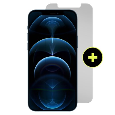 Gadget Guard - Black Ice Plus Edition Tempered Glass Screen Protector For Apple iPhone 12 Pro Max - Clear