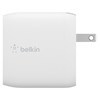 Belkin - Dual Port Usb A 24w Wall Charger With Apple Lightning Cable 3ft - White Image 3