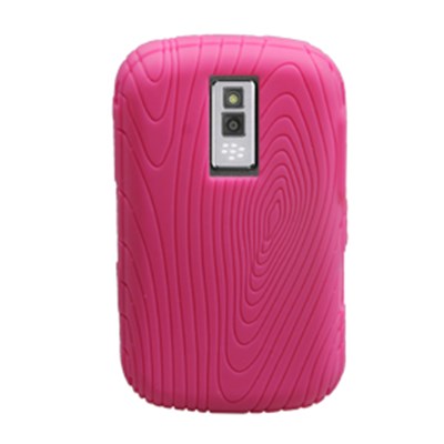 Blackberry Compatible Silicone Grip Cover - Pink  10017NZ