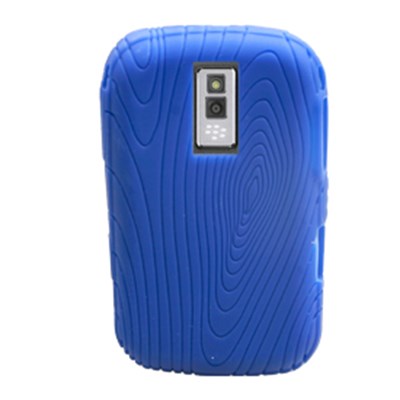 Blackberry Compatible Silicone Grip Cover - Blue  10018NZ