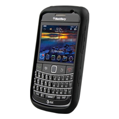 Blackberry Compatible Naztech Silicone Cover - Black 10324NZ