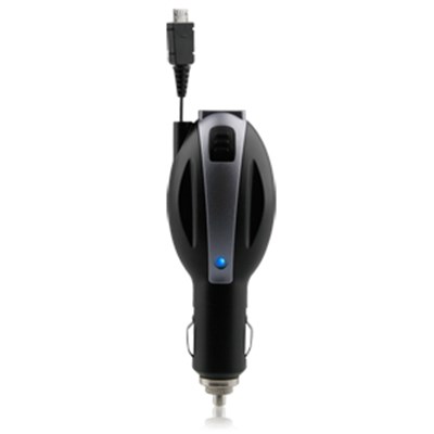 Mini USB Retractable Charger and USB Charging Port  10374NZ