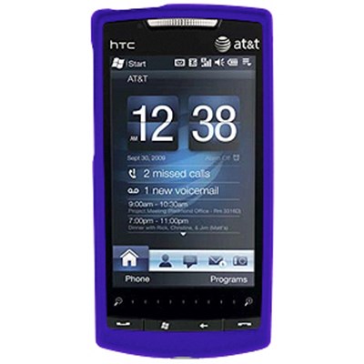 HTC Compatible Naztech Rubberized Cover - Indigo 10390NZ