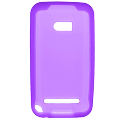 HTC Compatible Naztech Silicone Cover - Translucent Purple 10420NZ