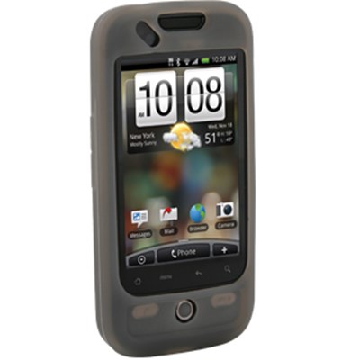 HTC Compatible Naztech Silicone Cover - Translucent Smoke 10427NZ