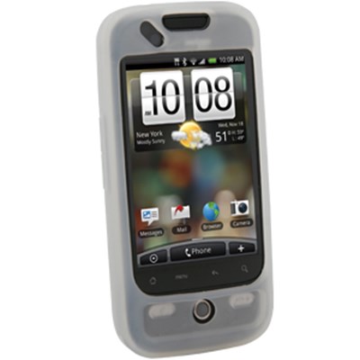 HTC Compatible Naztech Silicone Cover - Translucent Clear  10428NZ