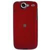 HTC Compatible Naztech SnapOn Rubberized Cover - Red 10452NZ Image 1