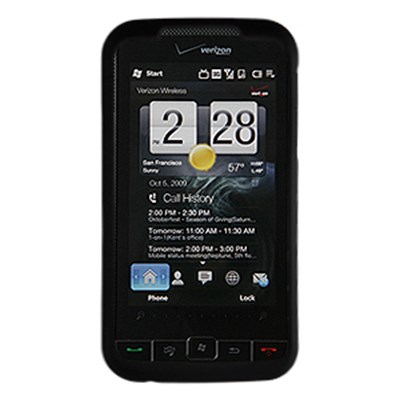 HTC Compatible Naztech SnapOn Rubberized Cover - Black 10467NZ