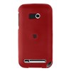 HTC Compatible Naztech SnapOn Rubberized Cover - Red 10469NZ Image 1