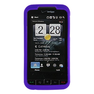 HTC Compatible Naztech SnapOn Rubberized Cover - Purple 10471NZ