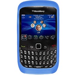 Blackberry Compatible Naztech Silicone Cover - Blue 10568NZ