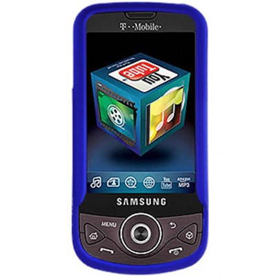 Samsung Compatible Naztech SnapOn Rubberized Cover - Blue 10627NZ