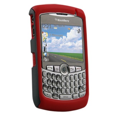 Blackberry Compatible Vertex Case - Red  10641NZ
