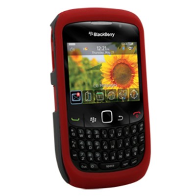Blackberry Compatible Vertex Case - Red  10646NZ