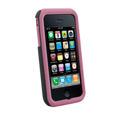 Apple Compatible 2-Piece Hard and Soft Shell Combo - Pink 10666NZ