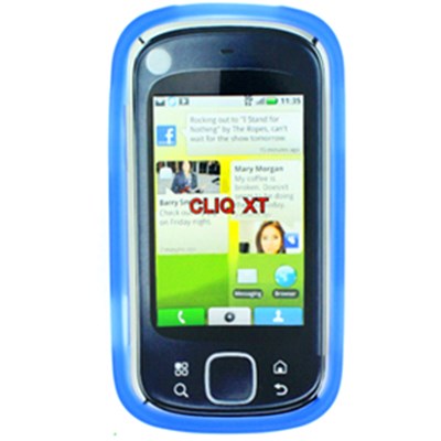 Motorola Compatible Naztech Silicone Cover - Translucent Blue 10711NZ