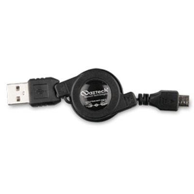 Naztech Retractable Micro USB Data and Charging Cable  10740NZ