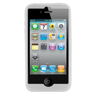 Apple Compatible Naztech Silicone Cover - Translucent Clear