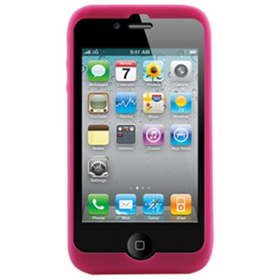 Apple Compatible Naztech Silicone Cover - Pink