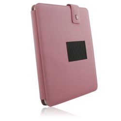 Apple Compatible Swiss Leatherware Bank - Pink  10813NZ