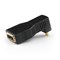 HDMI A to D Right Angle Adaptor for Standard HDMI Cables Image 1