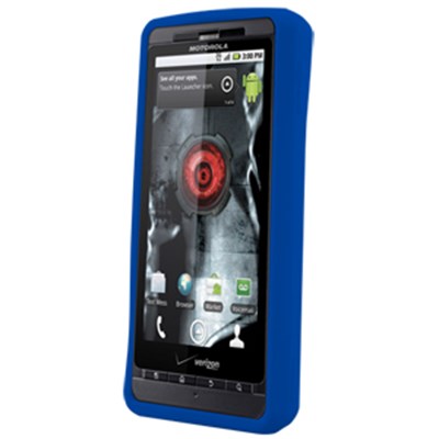 Motorola Compatible Naztech Premium Silicone Cover - Blue  10889NZ