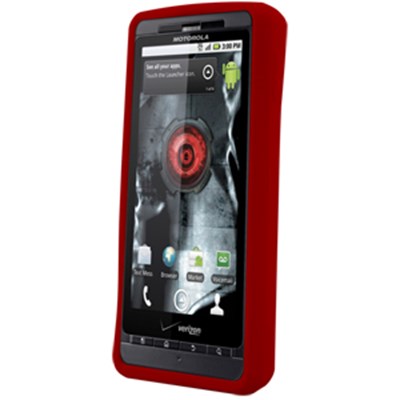 Motorola Compatible Naztech Premium Silicone Cover - Red  10809NZ