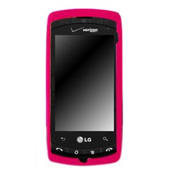 LG Compatible Naztech Rubberized SnapOn Cover - Rose Pink