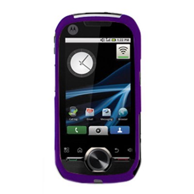 Motorola Compatible Naztech Rubberized SnapOn Cover - Purple  10924NZ