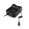 HTC Compatible USB Charging Cradle with Battery Slot Image 1