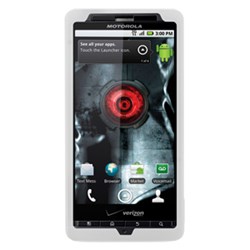 Motorola Compatible Naztech Silicone Cover - Clear with Cross-Hatch Pattern