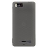 Motorola Compatible Naztech Premium Silicone Cover - Smoke with Cross-Hatch Pattern  10933NZ Image 1