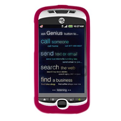 HTC Compatible Premium Rubberized SnapOn Cover - Rose Pink  10946NZ
