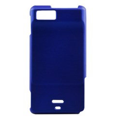 Motorola Compatible Premium Rubberized SnapOn Cover - Blue  10951NZ
