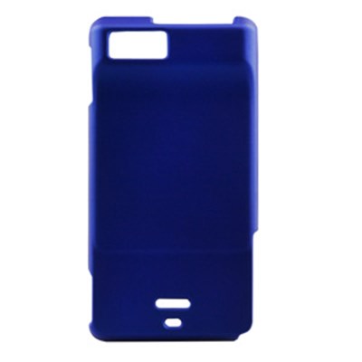 Motorola Compatible Premium Rubberized SnapOn Cover - Blue  10951NZ
