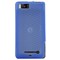 Motorola Compatible Premium Silicone Cover - Blue Checker  10988NZ Image 1