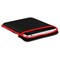 Swiss Leatherware Sleeve - Black and Red  11004NZ Image 2