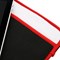 Swiss Leatherware Sleeve - Black and Red  11004NZ Image 5