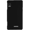 Motorola Compatible Naztech Rubberized SnapOn Cover - Black  11010NZ Image 1
