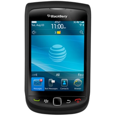 Blackberry Compatible Premium Rubberized SnapOn Cover - Black 11014NZ