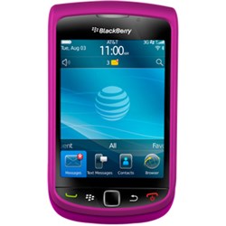 Blackberry Compatible Premium Rubberized SnapOn Cover - Pink  11016NZ