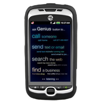 HTC Compatible Naztech Rubberized SnapOn Cover - Black  11024NZ
