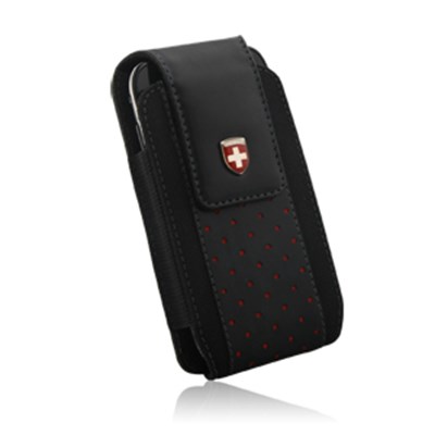 Swiss Leatherware Alps Case - Black  11027NZ