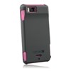 Motorola Compatible Naztech Vertex Hard and Soft Cover - Pink  11071NZ Image 1