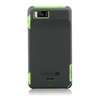 Motorola Compatible Naztech Vertex Hard and Soft Cover - Green Image 2