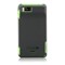 Motorola Compatible Naztech Vertex Hard and Soft Cover - Green Image 2